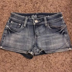 Cello jean shorts